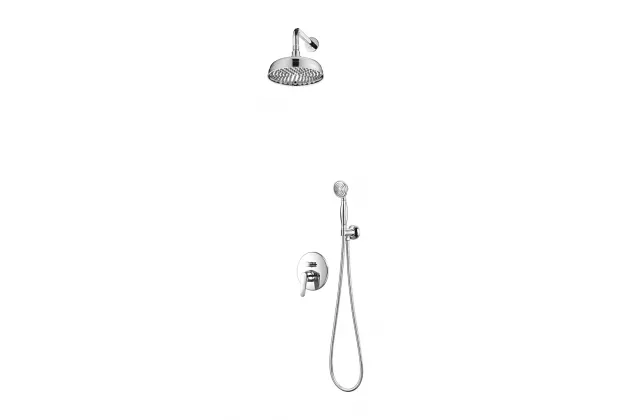 ART DECO system prysznicowy podtynkowy chrom - SYSAD25CR