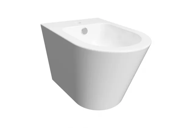 TAMPA bidet wiszący 51x37 cm biały połysk