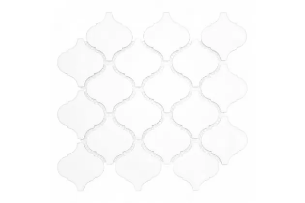 Mozaika Mini Arabesco white 27,6x25 - orientalna mozaika gresowa
