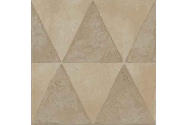 ArtCraft Sabbia Decoro Triangoli MHOU 20x20 - płytka gresowa