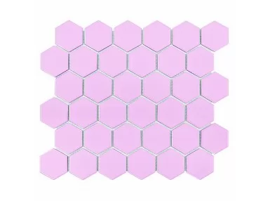 Hexagon Peony Matt 51 28x27,1 - mozaika ścienna gresowa