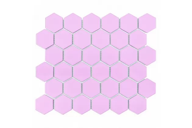 Hexagon Peony Matt 51 28x27,1 - mozaika ścienna gresowa