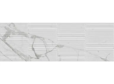 Fabula Wall Statuario Struttura Gentle 3D Ret. 33x100 MN3K - płytka ścienna