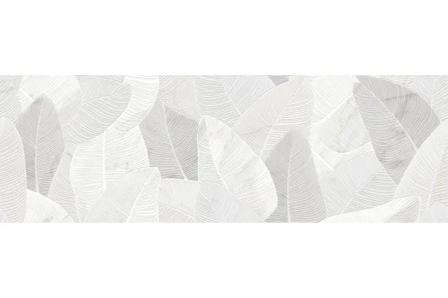 Fabula Wall Decoro Glam Bianco Ret. 33x100 MN83 - płytka ścienna