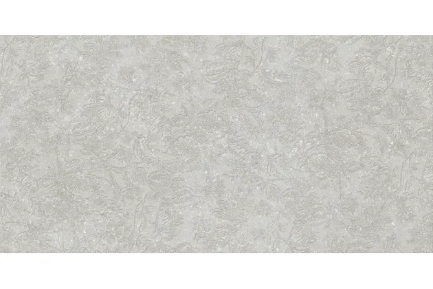 Mystone Berici Cenere Decoro Flora Rett. 60x120 MMCR - płytka gresowa