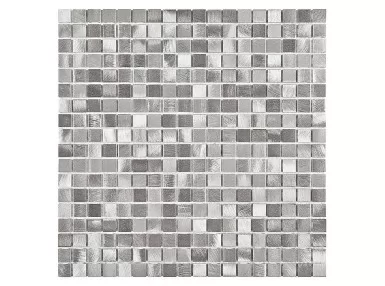 Allumi Dark mix 15 30x30 - mozaika metalowa ścienna