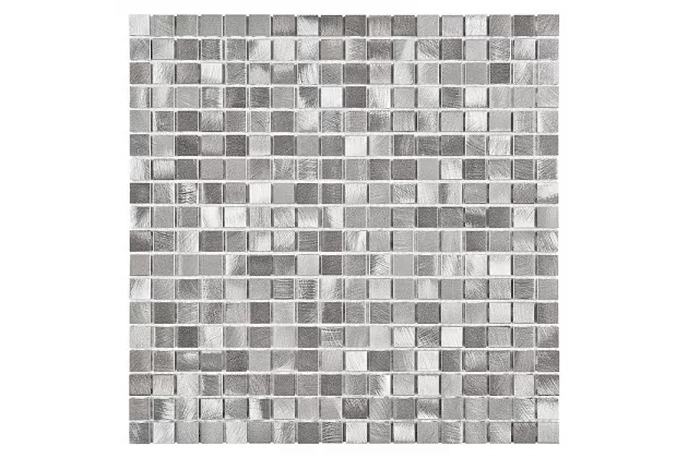 Allumi Dark mix 15 30x30 - mozaika metalowa ścienna