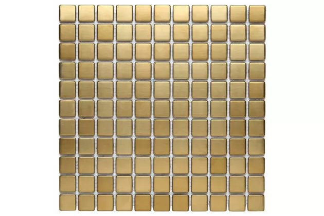 Dinox GOLD 010 30.5x30.5 - metalowa mozaika ścienna