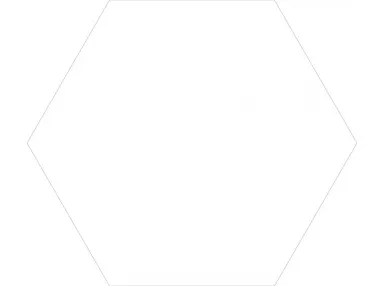 Hex Hub Blanco 14x16 - płytka gresowa heksagonalna