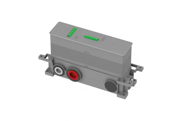 BOX element podtynkowy termostatycznej baterii 3-wyjściowej - BOXTE3F