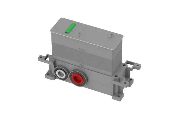 BOX element podtynkowy termostatycznej baterii 2-wyjściowej - BOXTE2F