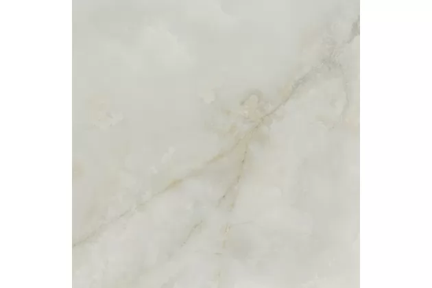 Quios Silver Pulido 60x60 - szara płytka gresowa imitująca marmur