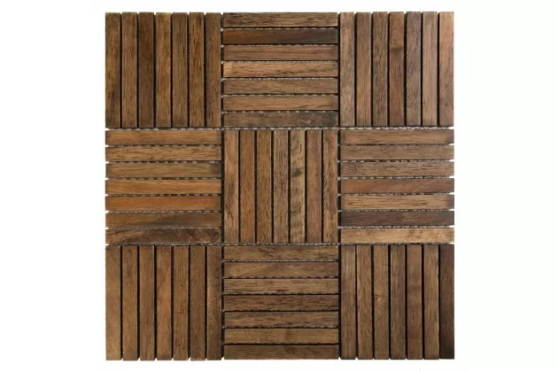 Chocolate Oak 110 31.7x31.7 - mozaika drewniana