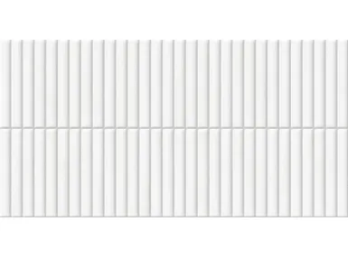 Lingot White Deco 32×62,5 - płytka gresowa ścienna