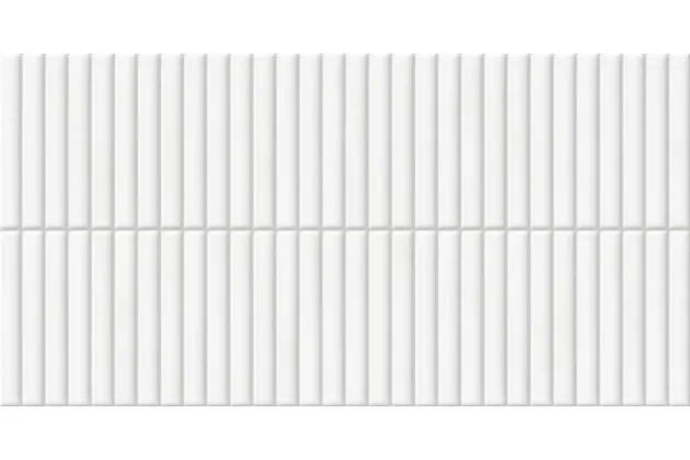 Lingot White Deco 32×62,5 - płytka gresowa ścienna