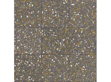 Terrazzo Anthracite Natural 60x60 - płytka gresowa