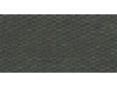 Steel Green Stamping Natural 50x100 - płytka gresowa