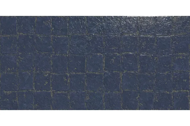 Abstra Blue Blocks Shiny 50x100 - płytka ścienna