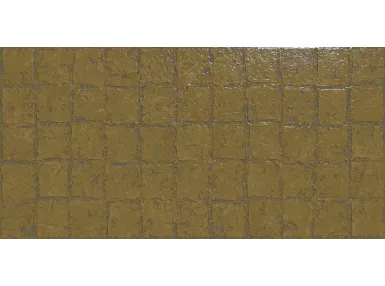 Abstra Ocre Blocks Shiny 50x100 - płytka ścienna