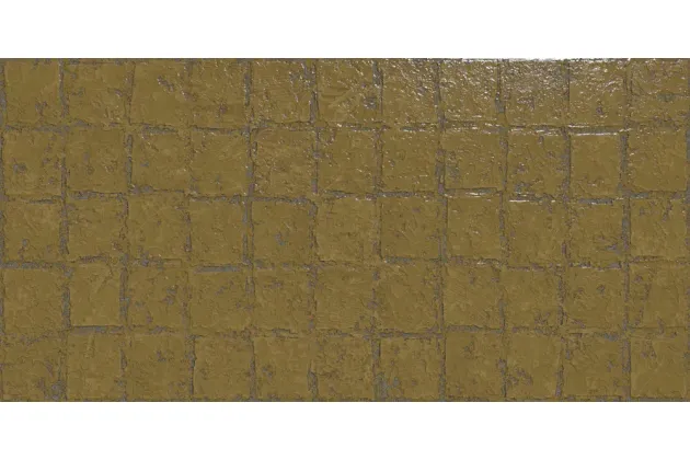 Abstra Ocre Blocks Shiny 50x100 - płytka ścienna