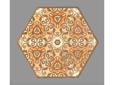Terre Stamp Hexagon 25x30 - płytka gresowa