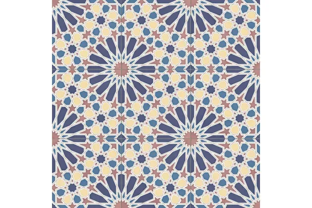 Alhambra Blue Natural 60x60 - płytka gresowa