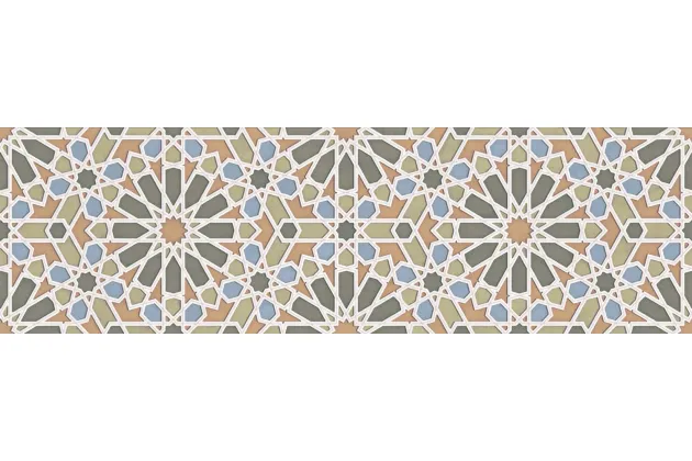 Alhambra Green Mexuar 30x100 - płytka ścienna