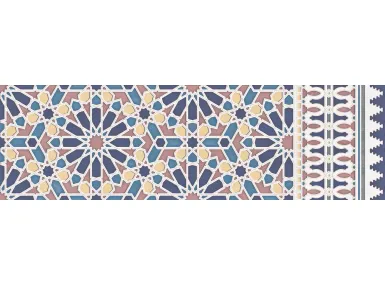 Alhambra Blue Rauda 30x100 - płytka ścienna