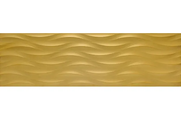 Glimpse Gold Wave Matt 30x100 - płytka ścienna