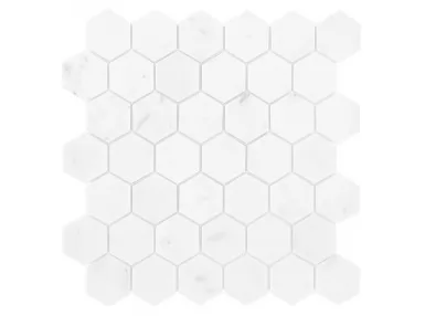 Carrara White Hexagon 29,8x30,2x1 mozaika kamienna