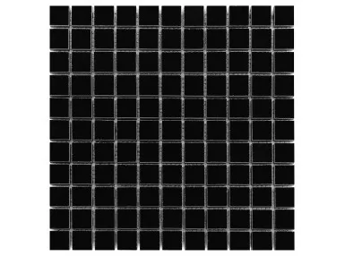 B&W Pure black 25 30.5x30.5 Mozaika Kamienna