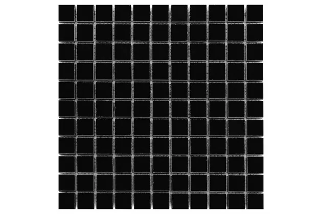 B&W Pure black 25 30.5x30.5 Mozaika Kamienna