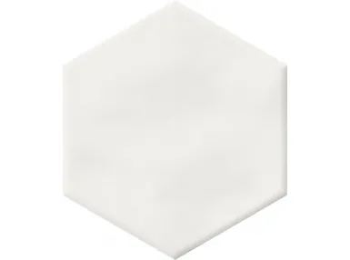 One By One White Hex Mini 11,8x10,2 - płytka gresowa
