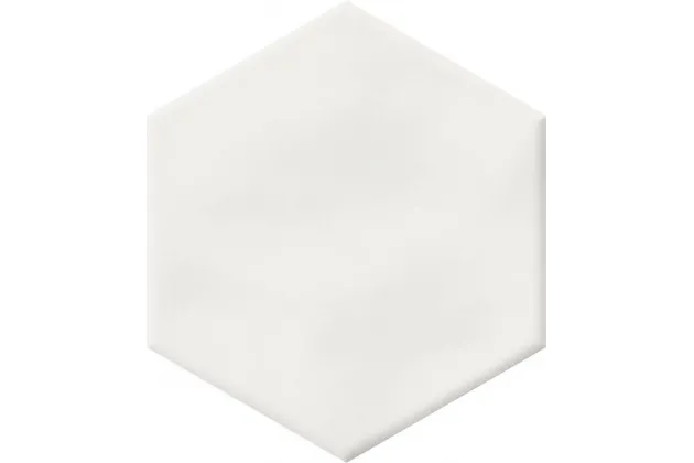 One By One White Hex Mini 11,8x10,2 - płytka gresowa