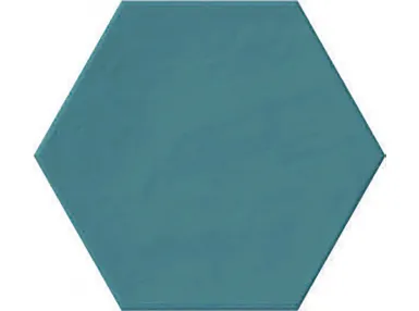 Plain Blue Hex 23x27 - płytka gresowa