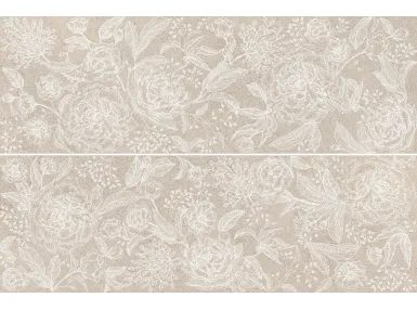 Naturalia Decoro Incisione Beige Touch MENP Rett. 33x100 - płytka ścienna