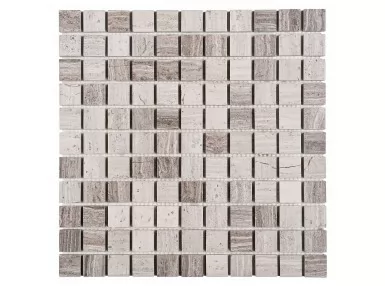 Woodstone grey 25 30.5x30.5 Mozaika kamienna.