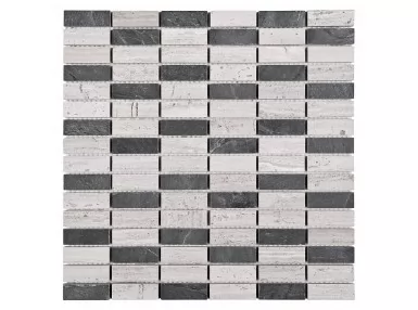 Woodstone Grey Block Mix 48 30.5x30.5 mozaika kamienna