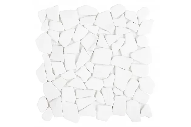 Mid Don 30.5x30.5 - biała mozaika kamienna