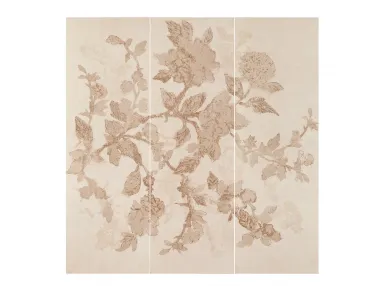 Stone-Art Decorado Bloom Ivory M08U Rett. 120x120 - płytka ścienna