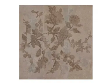 Stone-Art Decorado Bloom Moka M08X Rett. 120x120 - płytka ścienna