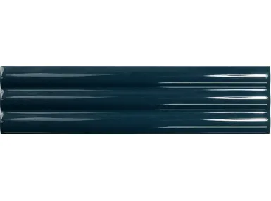 Match Curved Midnight Blue Glossy 6x25 - płytka ścienna
