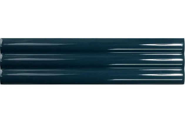 Match Curved Midnight Blue Glossy 6x25 - płytka ścienna