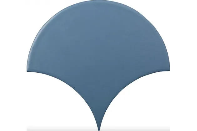 Escama Blue Dark Mat 15,5x17 - płytka ścienna