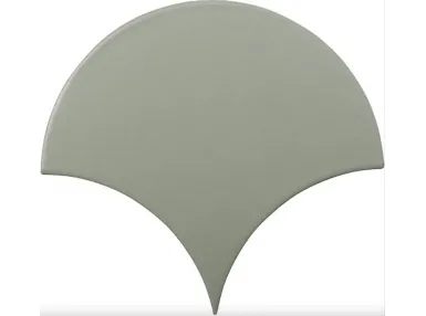 Escama Olive Dark Mat 15,5x17 - płytka ścienna