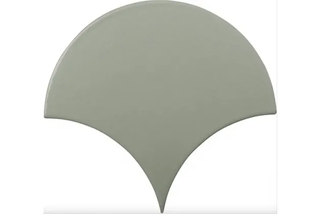 Escama Olive Dark Mat 15,5x17 - płytka ścienna