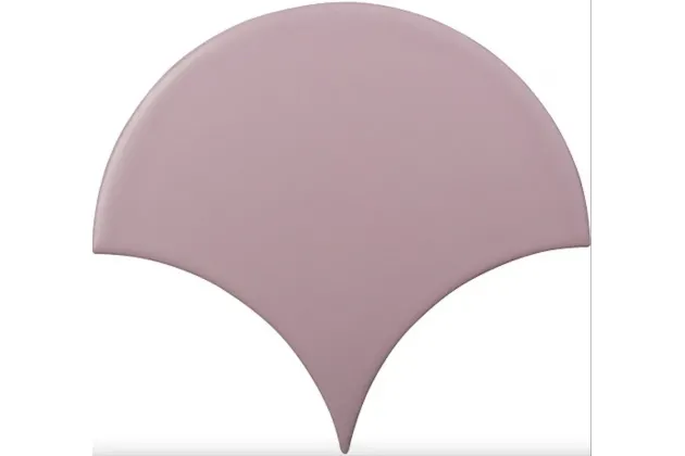 Escama Dirty Rose Light Mat 15,5x17 - płytka ścienna