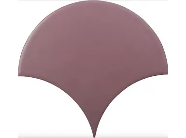 Escama Dirty Rose Dark Mat 15,5x17 - płytka ścienna
