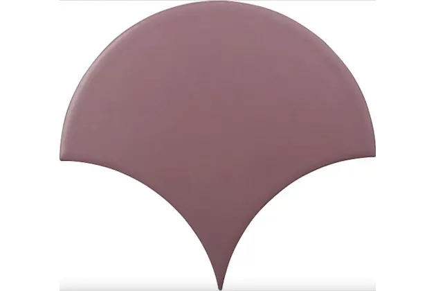 Escama Dirty Rose Dark Mat 15,5x17 - płytka ścienna