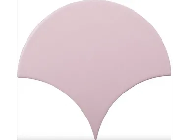 Escama Powder Pink Medium Mat 15,5x17 - płytka ścienna